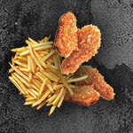 KHOAI TAY VA GA CHIEN <suo>1,2,4,d</sup>(FÜR KINDER)